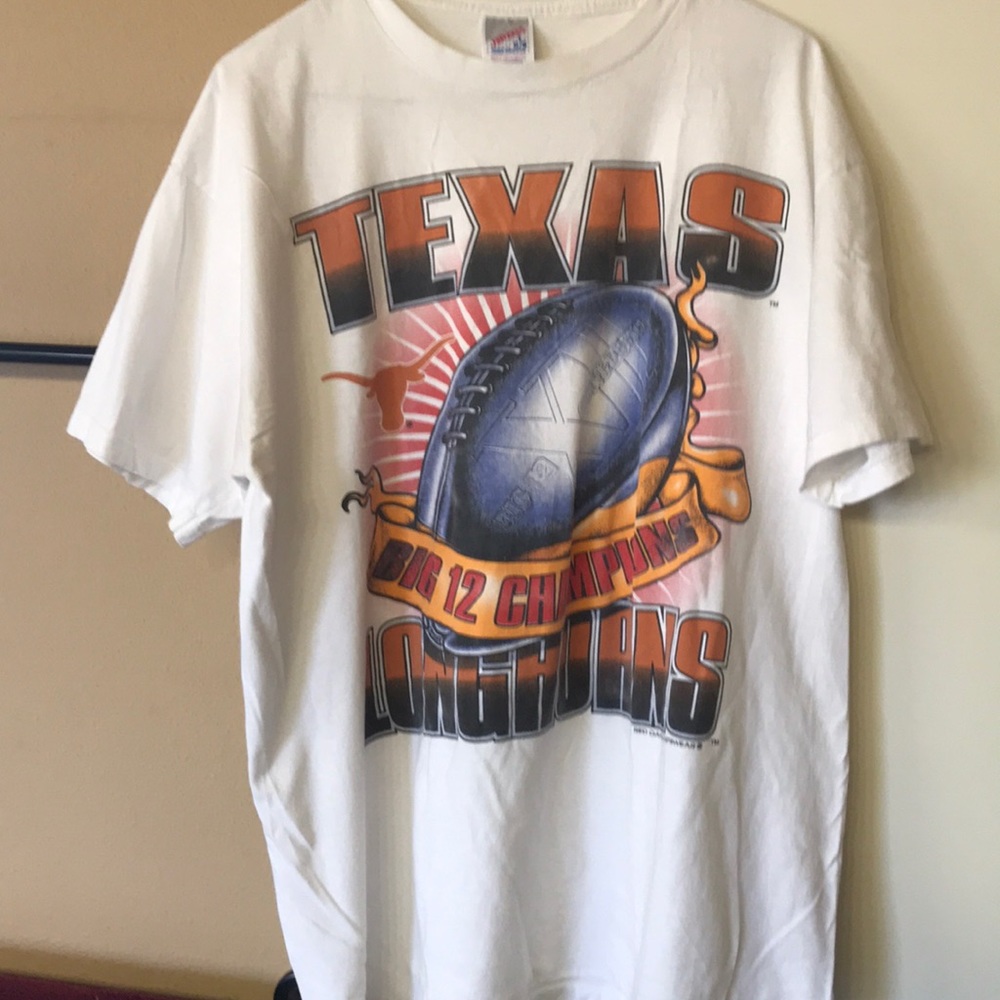 Vintage Texas Longhorns white T shirt